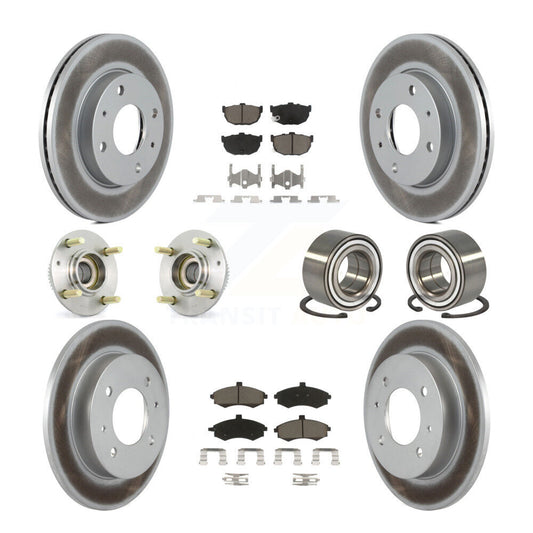 [Avant + Arrière] Kit de Roulement de roue pour Hyundai Elantra rear brakes avec 4-Wheel ABS KBB-117892
