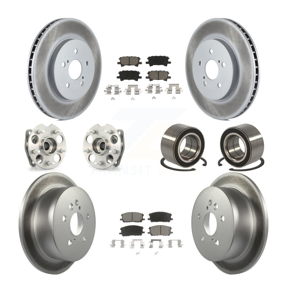 [Avant + Arrière] Kit de Roulement de roue pour Lexus Toyota Highlander RX350 RX330 RX400h KBB-117897