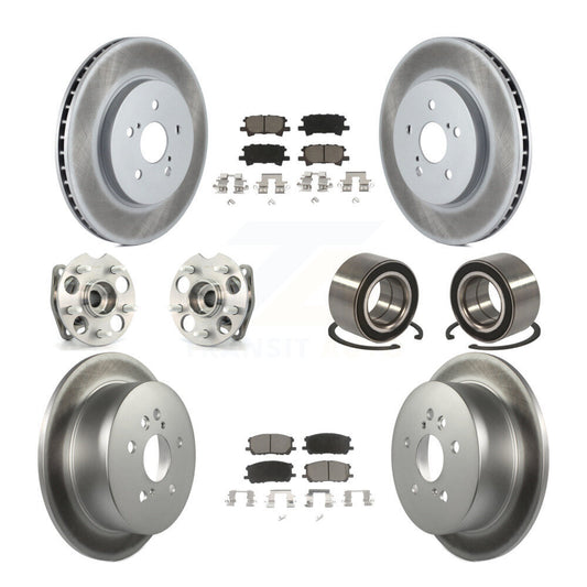 [Avant + Arrière] Kit de Roulement de roue pour Lexus Toyota Highlander RX350 RX330 RX400h KBB-117897