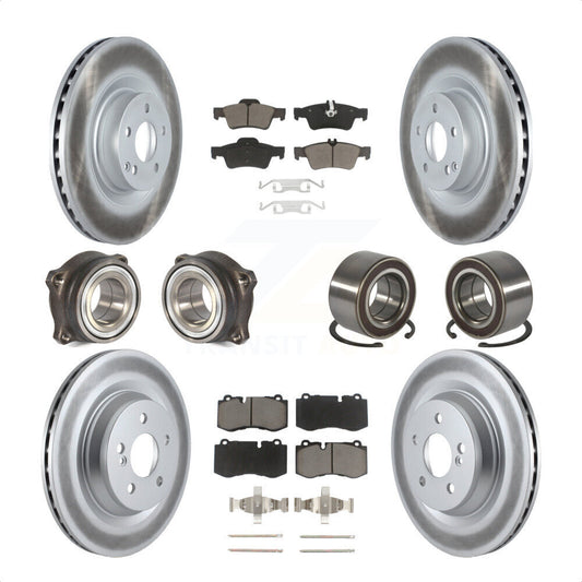 [Avant + Arrière] Kit de Roulement de roue pour Mercedes-Benz S550 CL550 S350 KBB-117899 par Transit Auto