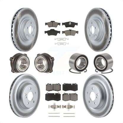 [Avant + Arrière] Kit de Roulement de roue pour 2009 Mercedes-Benz S450 sans Sport Package KBB-117901 par Transit Auto