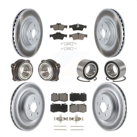 [Avant + Arrière] Kit de Roulement de roue pour 2009 Mercedes-Benz S450 sans Sport Package KBB-117901 par Transit Auto