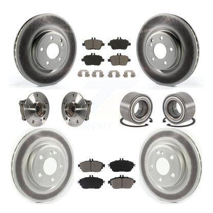[Avant + Arrière] Kit de Roulement de roue pour 2015-2017 Mercedes-Benz GLA250 FWD avec Vented KBB-117903