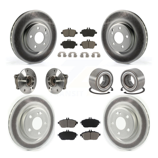 [Avant + Arrière] Kit de Roulement de roue pour 2015-2017 Mercedes-Benz GLA250 FWD avec Vented KBB-117903