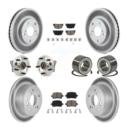 [Avant + Arrière] Kit de Roulement de roue pour 2000-2001 Toyota Camry 3.0L avec 4-Wheel ABS Vehicles Manufactured In Japan KBB-117907