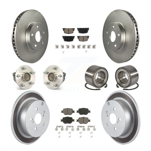 [Avant + Arrière] Kit de Roulement de roue pour 2005-2010 Scion tC KBB-117910 par Transit Auto