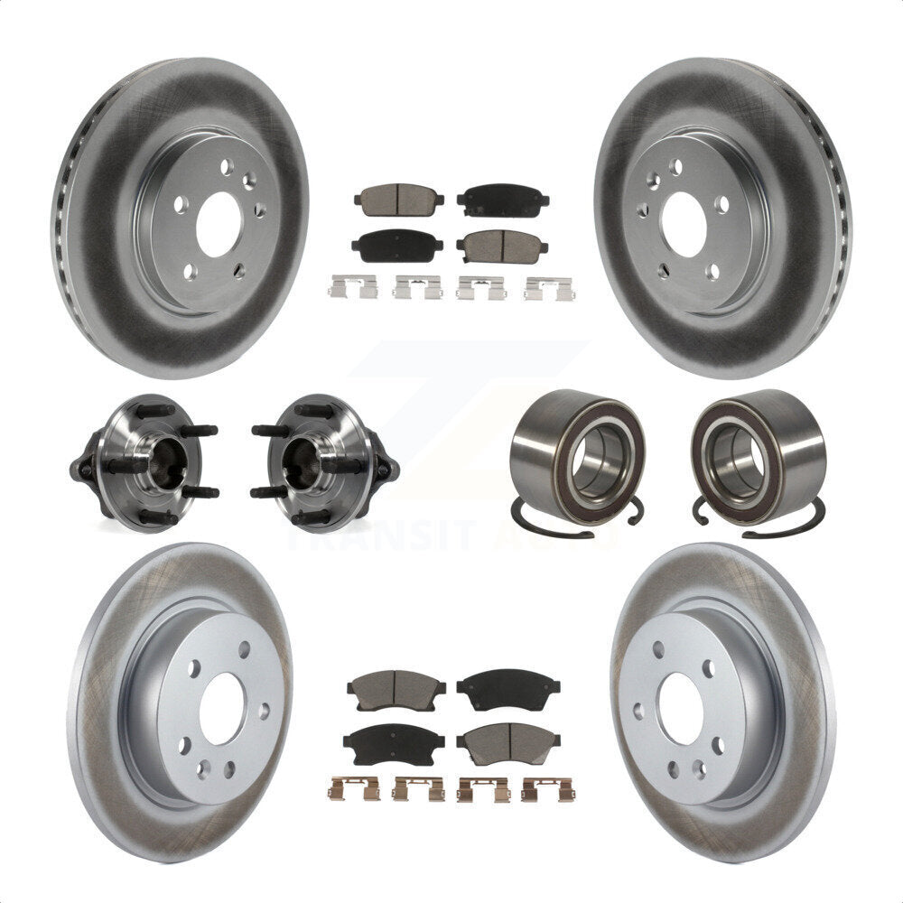 [Avant + Arrière] Kit de Roulement de roue pour Chevrolet Sonic Buick Encore Trax KBB-117911 par Transit Auto