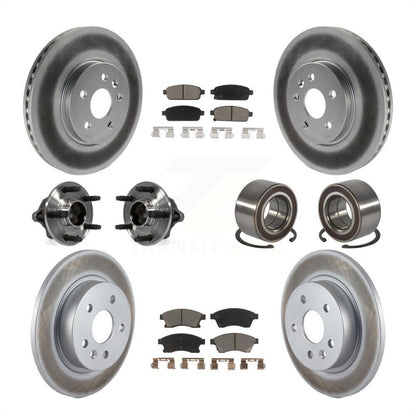 [Avant + Arrière] Kit de Roulement de roue pour Chevrolet Sonic Buick Encore Trax KBB-117911 par Transit Auto
