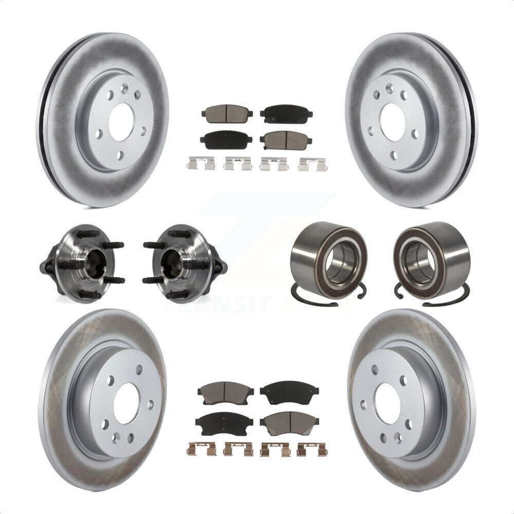[Avant + Arrière] Kit de Roulement de roue pour Chevrolet Sonic KBB-117912 par Transit Auto