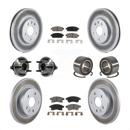 [Avant + Arrière] Kit de Roulement de roue pour Chevrolet Sonic KBB-117912 par Transit Auto
