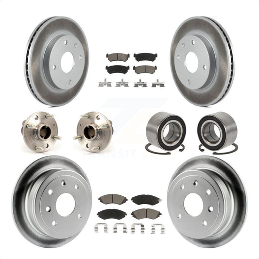 [Avant + Arrière] Kit de Roulement de roue pour Suzuki Forenza Reno Chevrolet Optra 4-Wheel ABS KBB-117913 par Transit Auto