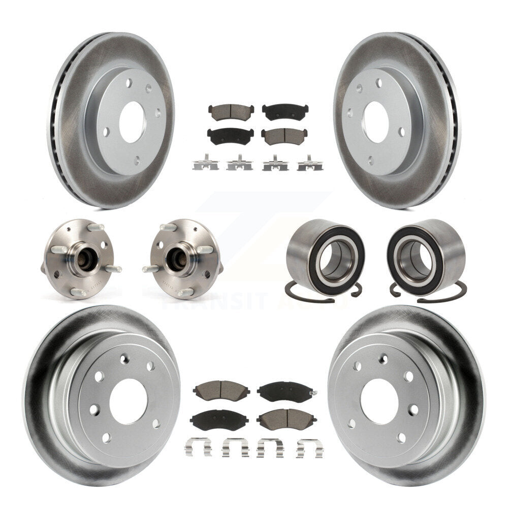 [Avant + Arrière] Kit de Roulement de roue pour Suzuki Forenza Reno Chevrolet Optra Non-ABS KBB-117914