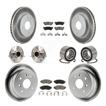 [Avant + Arrière] Kit de Roulement de roue pour Suzuki Forenza Reno Chevrolet Optra Non-ABS KBB-117914