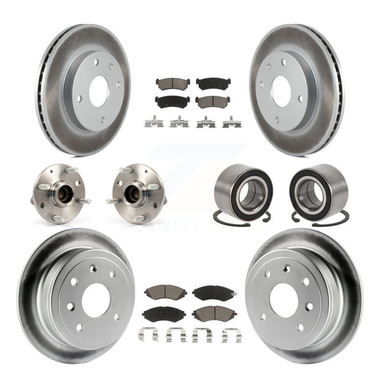 [Avant + Arrière] Kit de Roulement de roue pour Suzuki Forenza Reno Chevrolet Optra Non-ABS KBB-117914