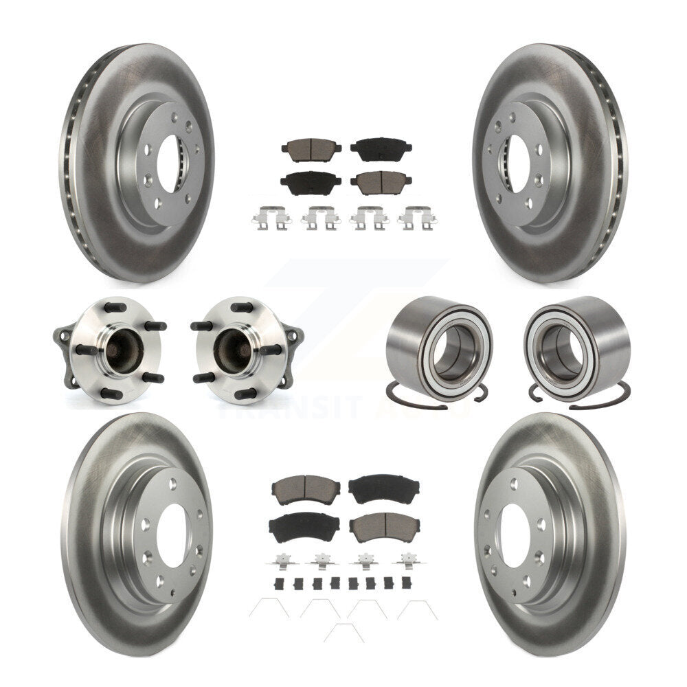 [Avant + Arrière] Kit de Roulement de roue pour 2009-2013 Mazda 6 3.7L KBB-117915