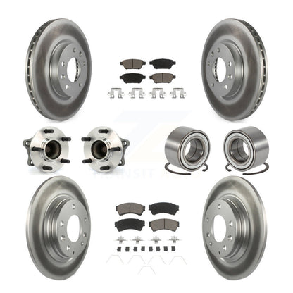 [Avant + Arrière] Kit de Roulement de roue pour 2009-2013 Mazda 6 3.7L KBB-117915