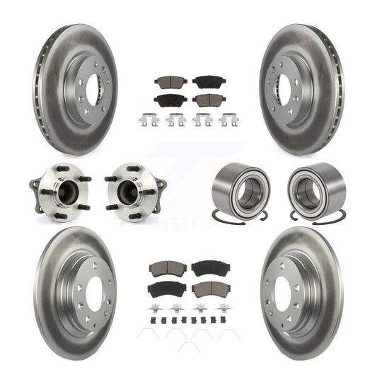 [Avant + Arrière] Kit de Roulement de roue pour 2009-2013 Mazda 6 3.7L KBB-117915