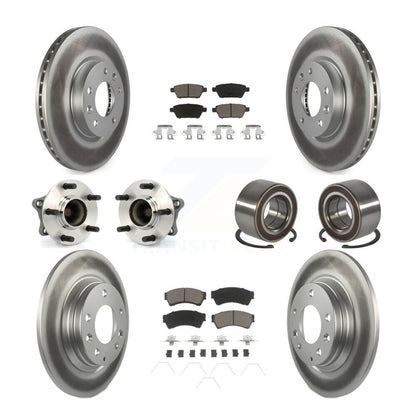 [Avant + Arrière] Kit de Roulement de roue pour 2009-2013 Mazda 6 2.5L KBB-117916