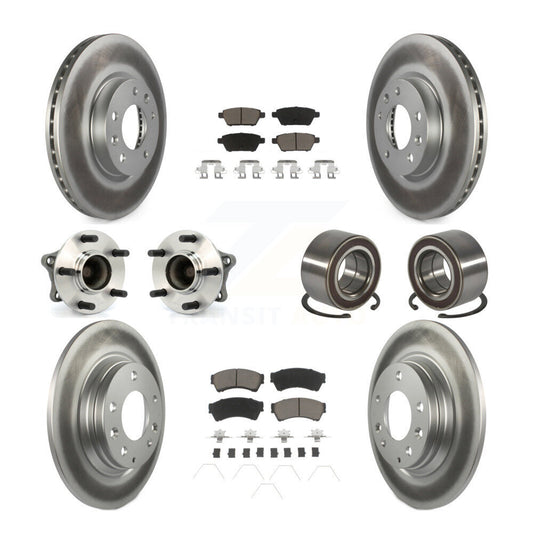 [Avant + Arrière] Kit de Roulement de roue pour 2009-2013 Mazda 6 2.5L KBB-117916