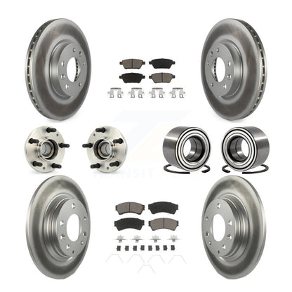 [Avant + Arrière] Kit de Roulement de roue pour Ford Fusion Lincoln MKZ Mercury Milan Mazda 6 Zephyr KBB-117917