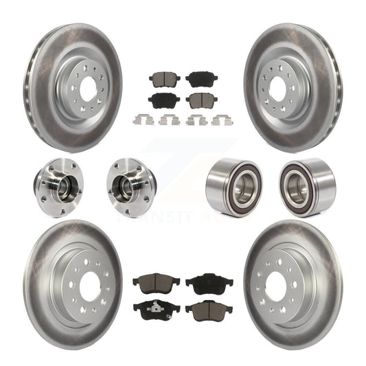 [Avant + Arrière] Kit de Roulement de roue pour 2014-2017 Fiat 500L KBB-117918
