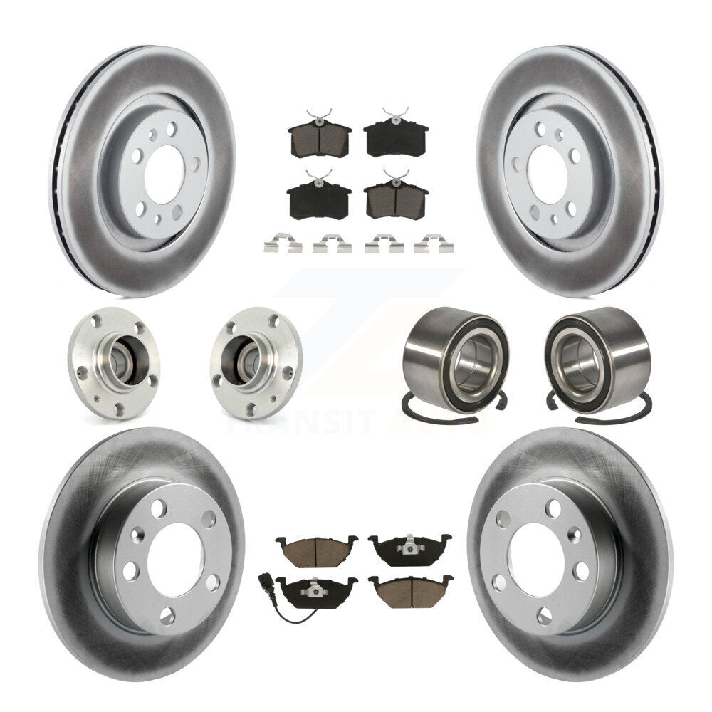[Avant + Arrière] Kit de Roulement de roue pour 2007-2010 Volkswagen Beetle avec 280mm Diameter Rotor KBB-117922