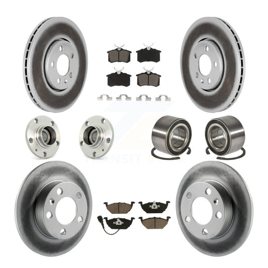 [Avant + Arrière] Kit de Roulement de roue pour 2000-2001 Volkswagen Golf 2.0L avec 288mm Diameter Rotor KBB-117925