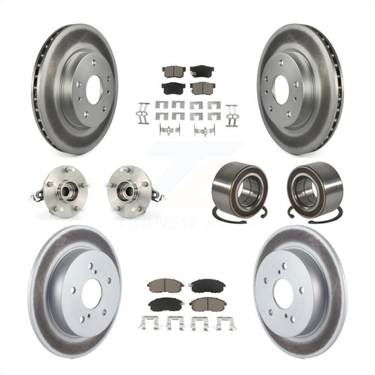 [Avant + Arrière] Kit de Roulement de roue pour 2007-2013 Suzuki SX4 AWD KBB-117927 par Transit Auto