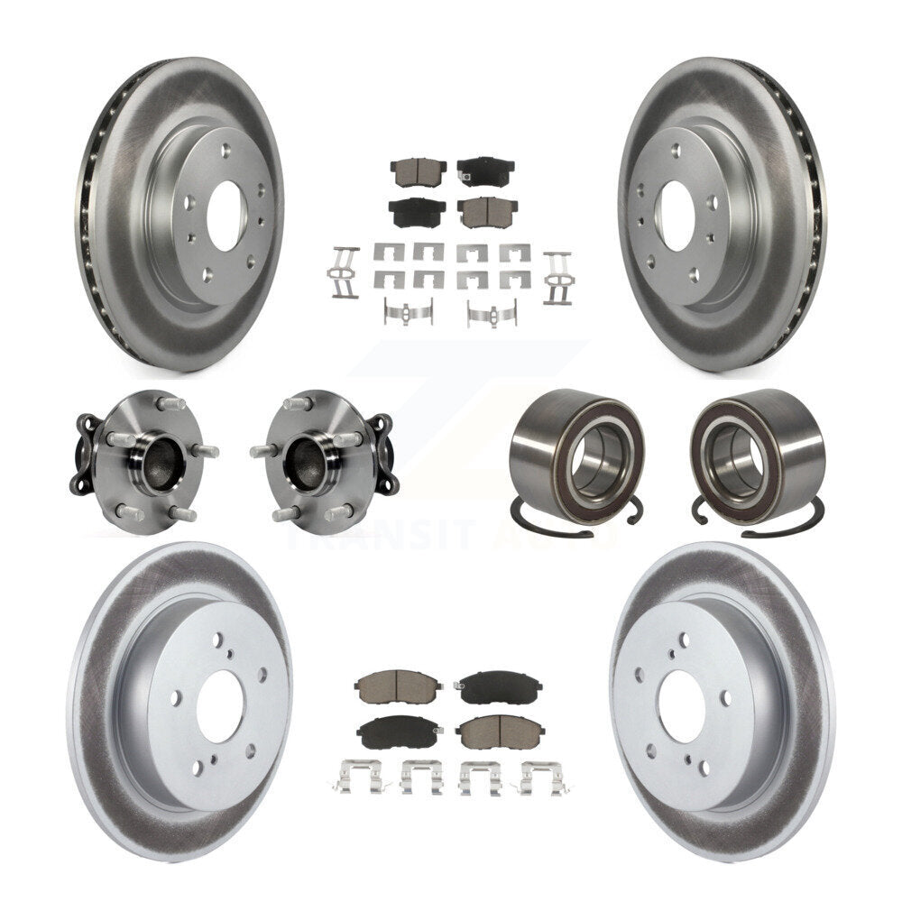 [Avant + Arrière] Kit de Roulement de roue pour 2008-2013 Suzuki SX4 FWD KBB-117928