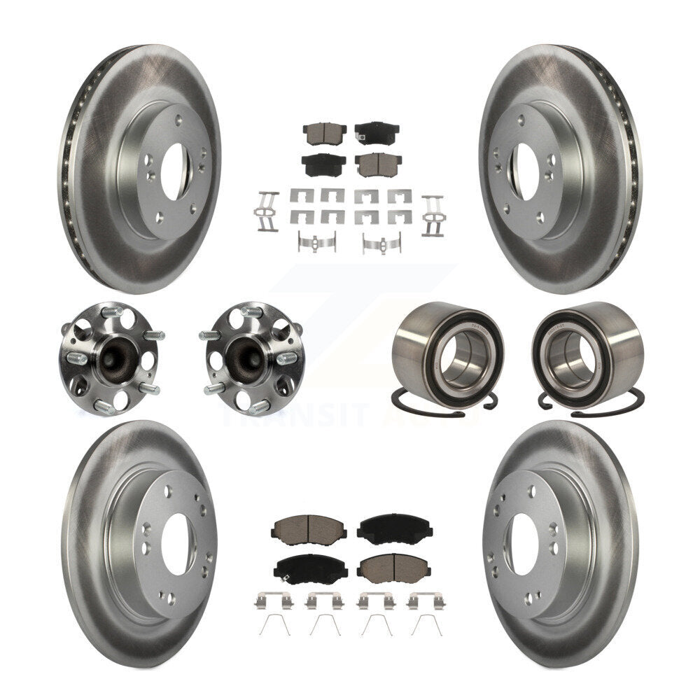 [Avant + Arrière] Kit de Roulement de roue pour Honda Civic KBB-117936