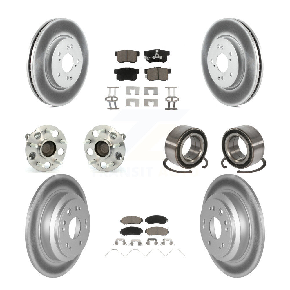 [Avant + Arrière] Kit de Roulement de roue pour 2013-2015 Honda Crosstour FWD KBB-117939