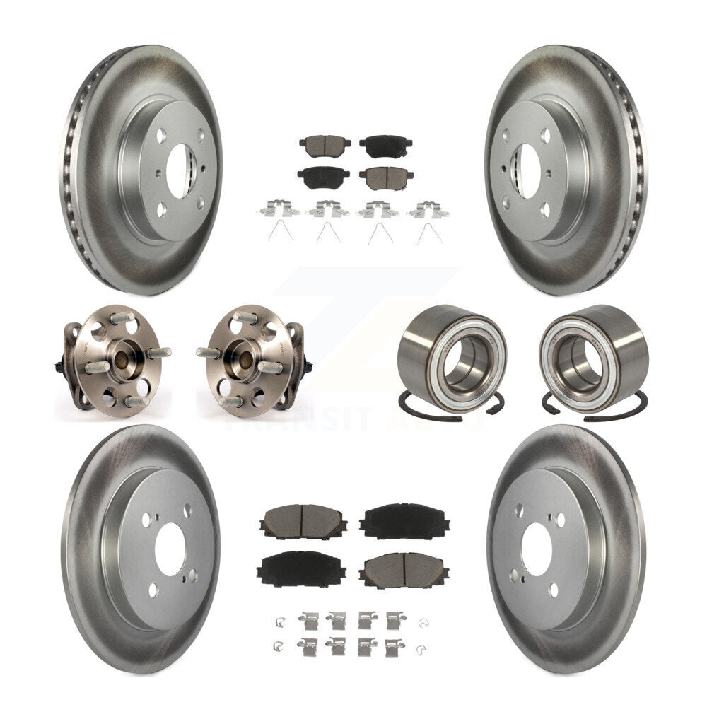 [Avant + Arrière] Kit de Roulement de roue pour Toyota Yaris Japan Production Identified By 1st Digit Of VIN J KBB-117941