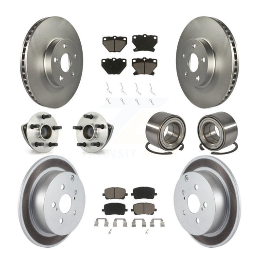 [Avant + Arrière] Kit de Roulement de roue pour Toyota Matrix Pontiac Vibe FWD avec Non-ABS KBB-117954