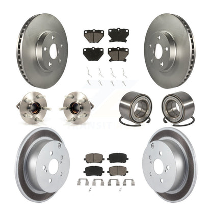 [Avant + Arrière] Kit de Roulement de roue pour 2003-2006 Toyota Matrix Pontiac Vibe AWD KBB-117956
