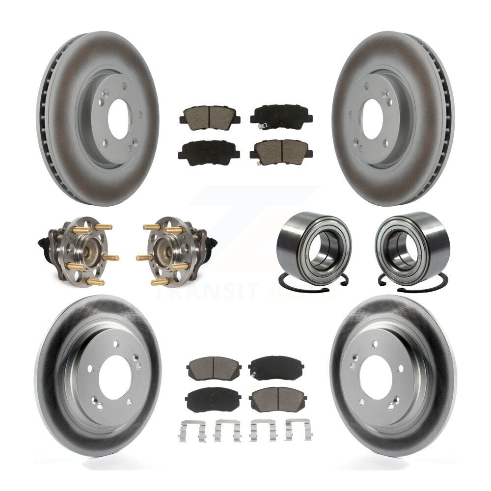 [Avant + Arrière] Kit de Roulement de roue pour 2016 Kia Soul EV From Chassis VIN #160921 KBB-117968