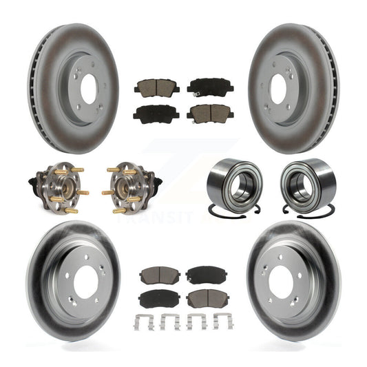 [Avant + Arrière] Kit de Roulement de roue pour 2016 Kia Soul EV From Chassis VIN #160921 KBB-117968