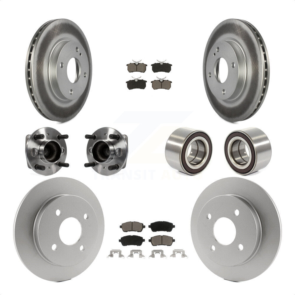 [Avant + Arrière] Kit de Roulement de roue pour 2014-2018 Ford Fiesta S Titanium SE KBB-117969 par Transit Auto