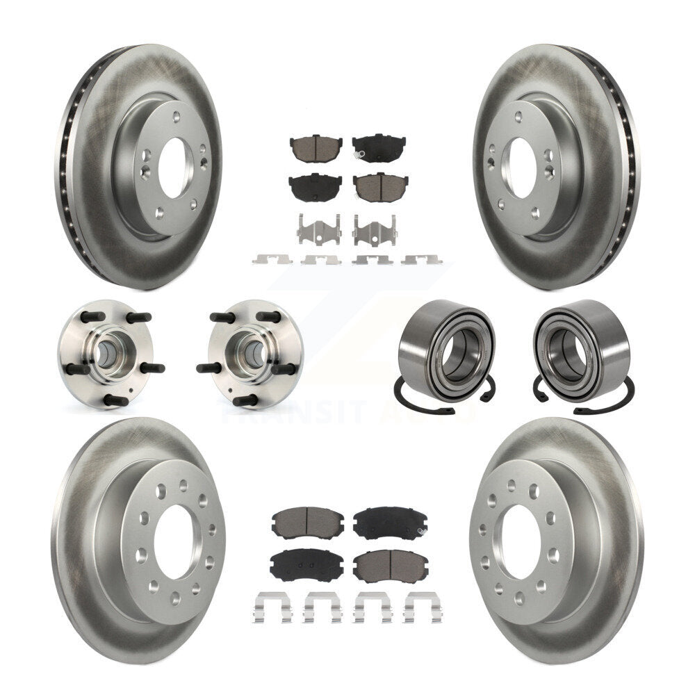 [Avant + Arrière] Kit de Roulement de roue pour Hyundai Tiburon KBB-117971