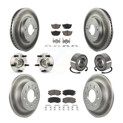 [Avant + Arrière] Kit de Roulement de roue pour Hyundai Tiburon KBB-117971