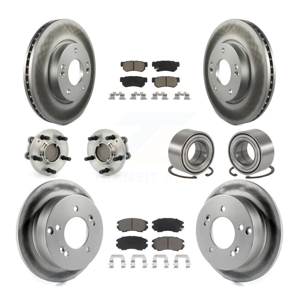 [Avant + Arrière] Kit de Roulement de roue pour Hyundai Sonata Kia Optima Magentis KBB-117976