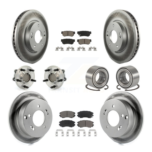 [Avant + Arrière] Kit de Roulement de roue pour Hyundai Sonata Kia Optima Magentis KBB-117976
