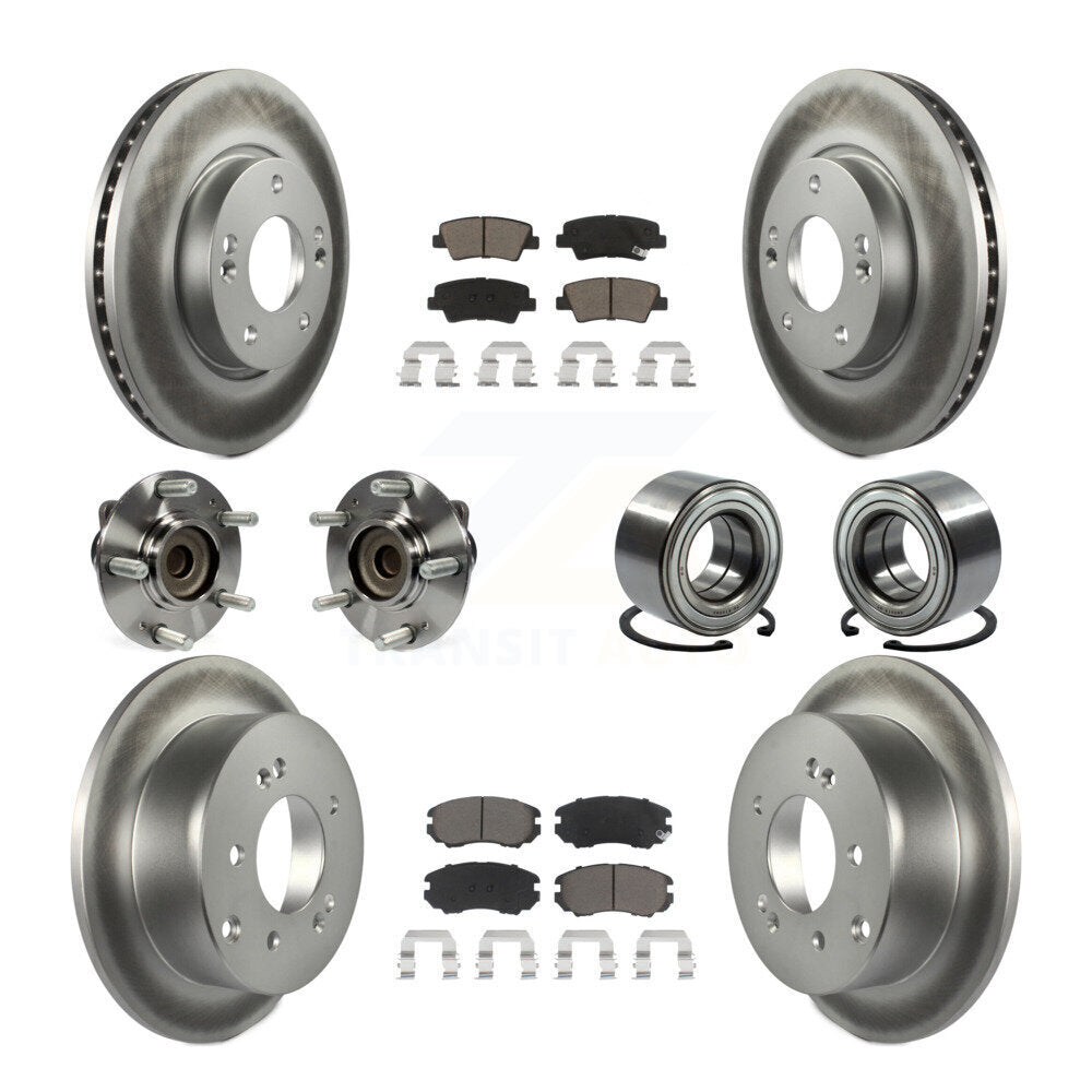 [Avant + Arrière] Kit de Roulement de roue pour 2012-2013 Kia Soul KBB-117977