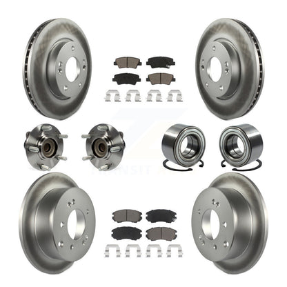 [Avant + Arrière] Kit de Roulement de roue pour 2012-2013 Kia Soul KBB-117977