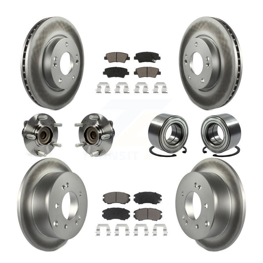 [Avant + Arrière] Kit de Roulement de roue pour 2012-2013 Kia Soul KBB-117977