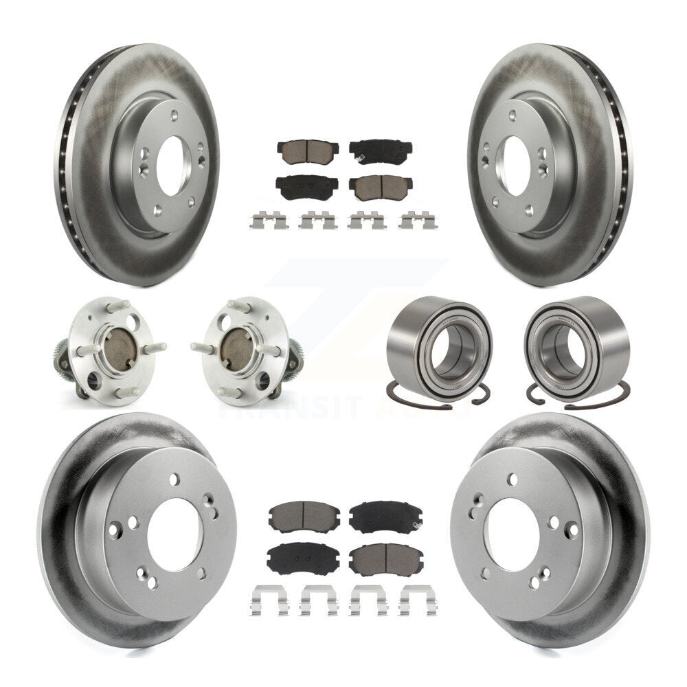 [Avant + Arrière] Kit de Roulement de roue pour 2005 Hyundai Sonata Non-ABS From 03 01 05 KBB-117984