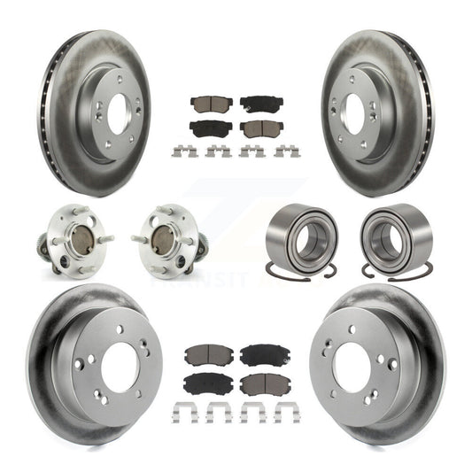 [Avant + Arrière] Kit de Roulement de roue pour 2005 Hyundai Sonata Non-ABS From 03 01 05 KBB-117984
