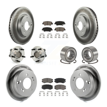 [Avant + Arrière] Kit de Roulement de roue pour Hyundai Sonata 2.4L KBB-117987
