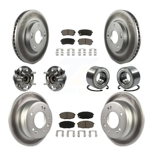 [Avant + Arrière] Kit de Roulement de roue pour 2010 Hyundai Elantra Hatchback avec Non-ABS KBB-117992