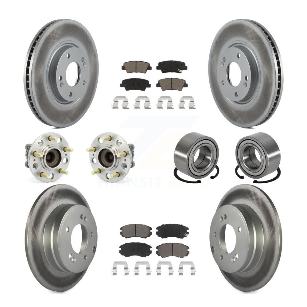 [Avant + Arrière] Kit de Roulement de roue pour 2011 Hyundai Azera KBB-117996