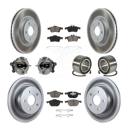 [Avant + Arrière] Kit de Roulement de roue pour 2015-2016 Ford Escape AWD avec 2.5L KBB-118001